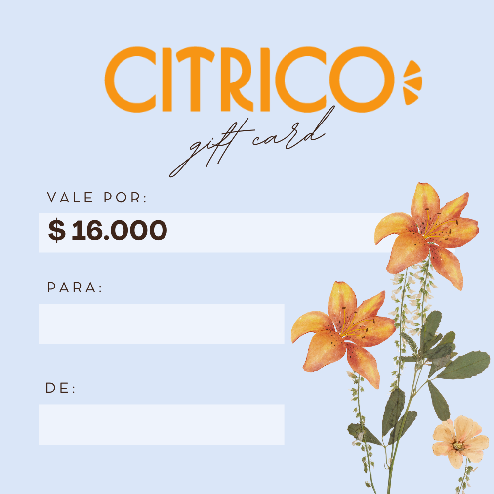 Citrico Gift card (Tarjeta de regalo)